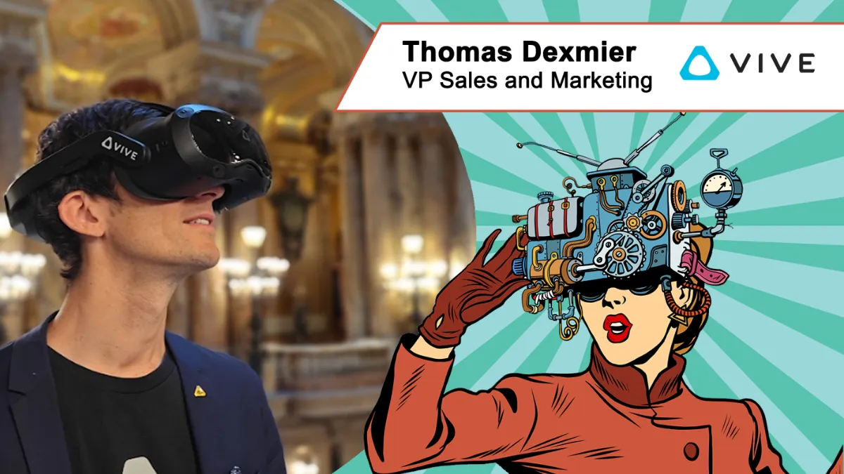 Keynote d'ouverture par Thomas Dexmier, VP, HTC VIVE